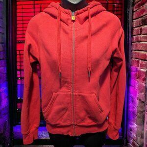 TNA Zip-up Hoodie, X-Small - Red